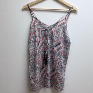 Ginger small patterned tank top